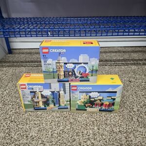 LEGO POSTCARD LOT:  40569 + 40654 + 40518